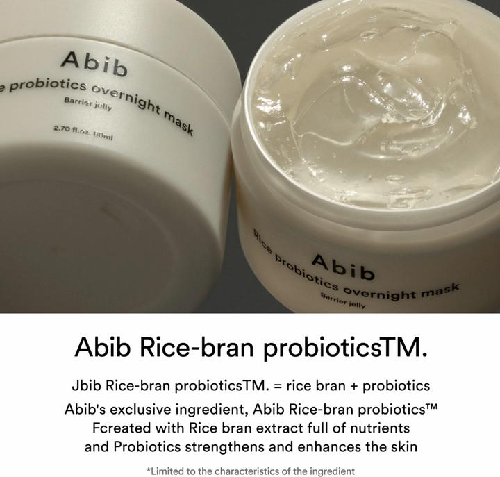 Produktbild NoName - Rice Probiotics Overnight Mask Barrier Jelly (20 ml)