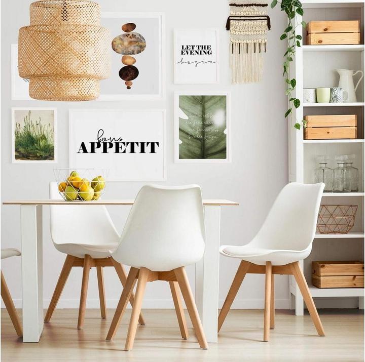 Produktbild Trenddeko Poster Bon Appetit 24 x 30 cm, Papier (24 x 30 cm)