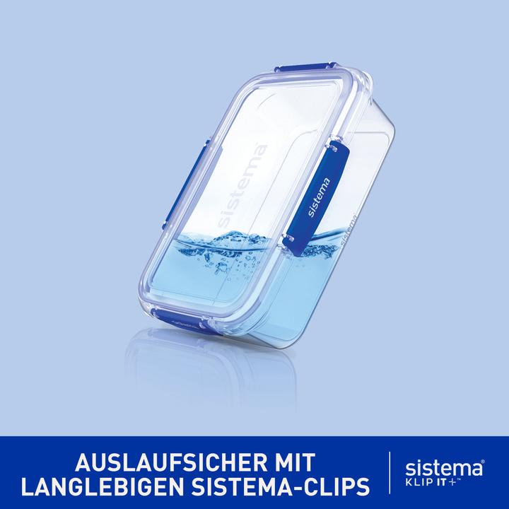 Actual product image Sistema KLIP IT PLUS freshness box 1 l blue (1 l)