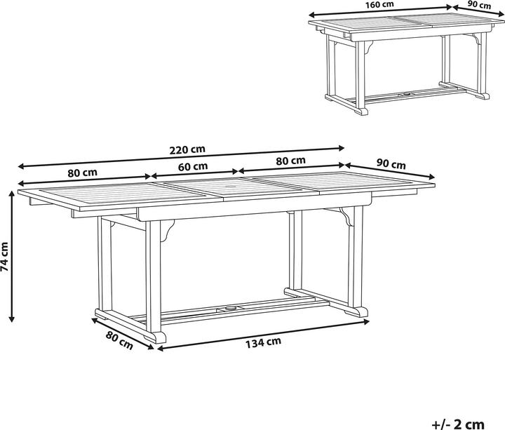 Actual product image Beliani Amantea (90 cm)