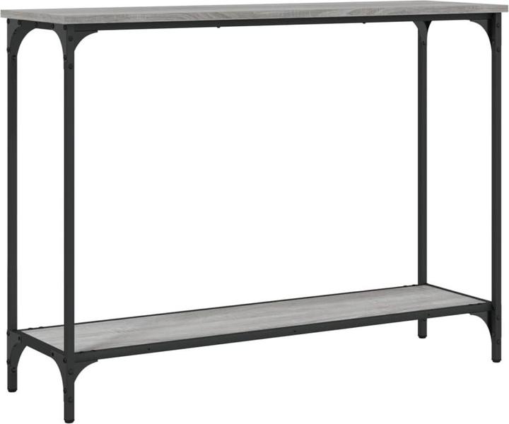 Productafbeelding VidaXL Console tafel grijs Sonoma 101x30,5x75 cm