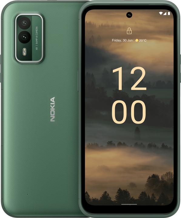 Nokia XR21 6 128 GB (128 GB, Pine Green, 6.49", Dual SIM, 64 Mpx, 5G)