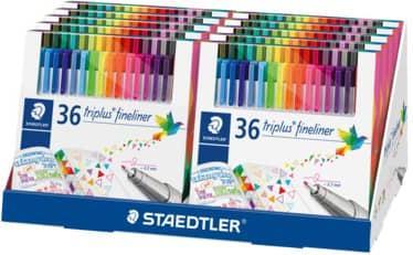 Produktbild Staedtler Fineliner triplus 36ST (Mehrfarbig, 36 x)