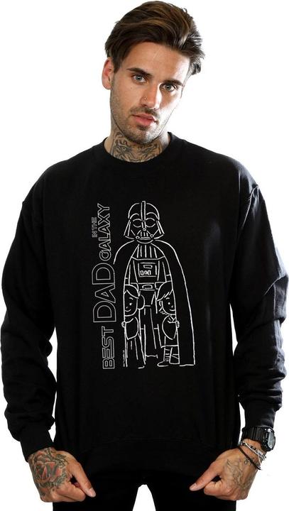 Immagine prodotto Star Wars Best Dad In The Galaxy Felpa Uomo (3XL)