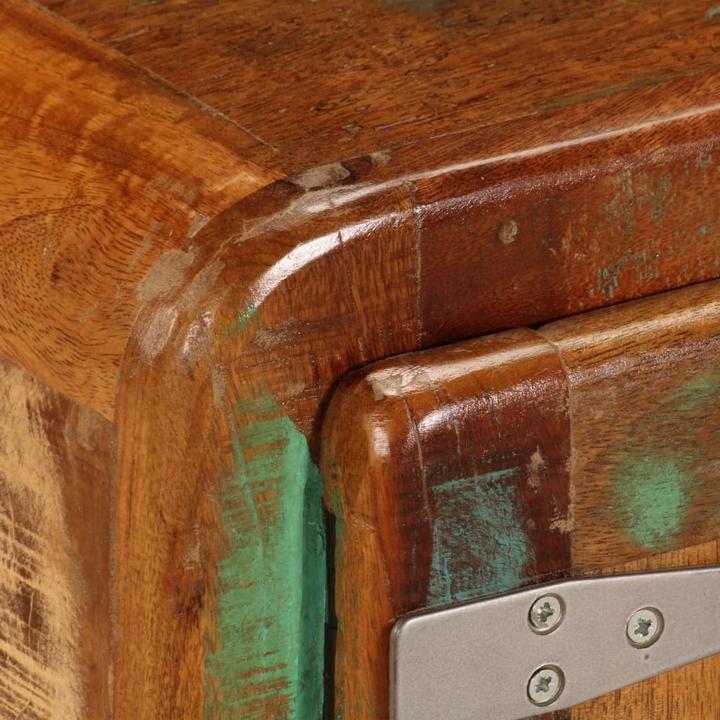 Image du produit VidaXL Meuble TV 120x30x36 cm Vieux bois massif,Matériau (120 x 30 x 36 cm)