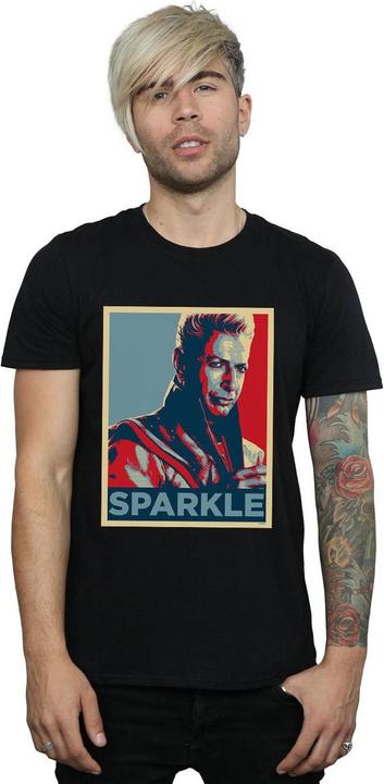 Actual product image Mens Thor Ragnarok Grandmaster Sparkle T-Shirt (XL)