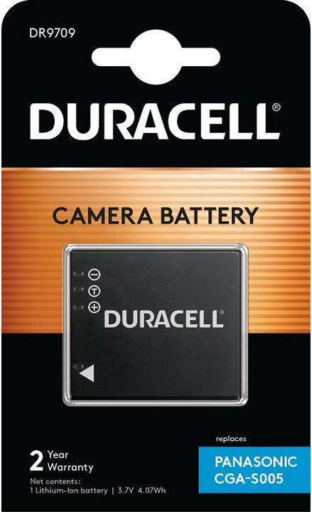 Produktbild Duracell Lithium-Ionen-Akku CGA-S005 (Kamera Akku)