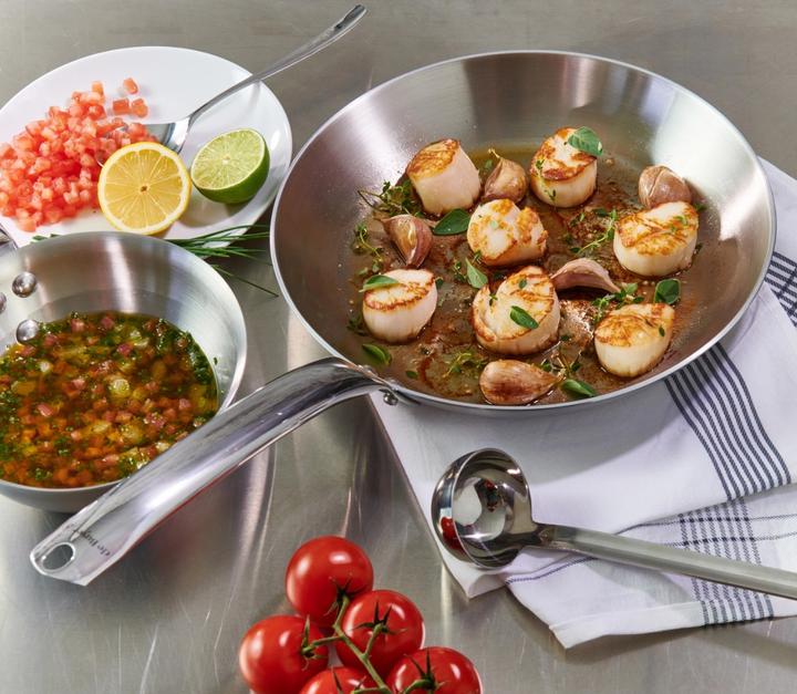 Actual product image de Buyer Pfanne Alchimy (28 cm, Frying pan, Stainless steel)