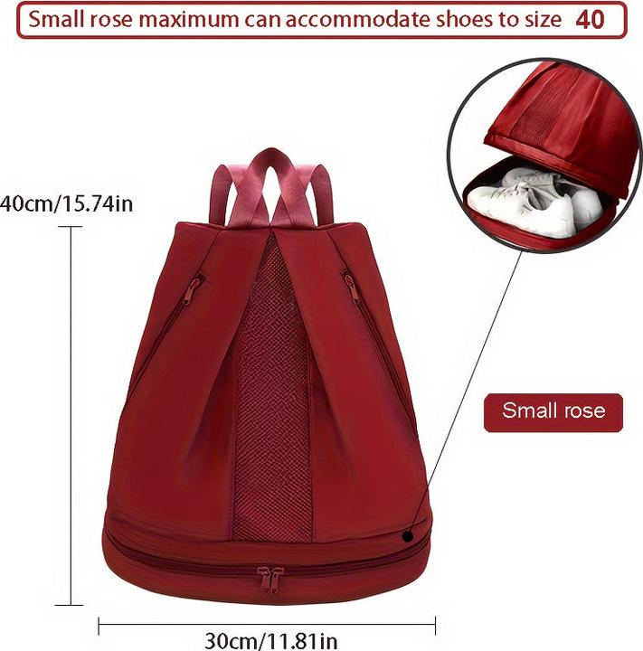 Produktbild Only-Bags.Store Schuhtasche, Outdoor-Sport Fitness Gym Bag, Wasserdicht Strand - Perfekte Reise Lagerung Rucksack