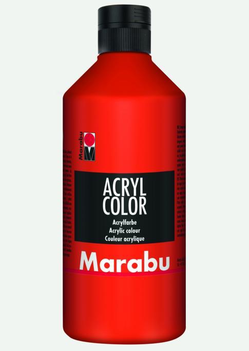 Image du produit Marabu Couleur acrylique (Red, 500 ml)