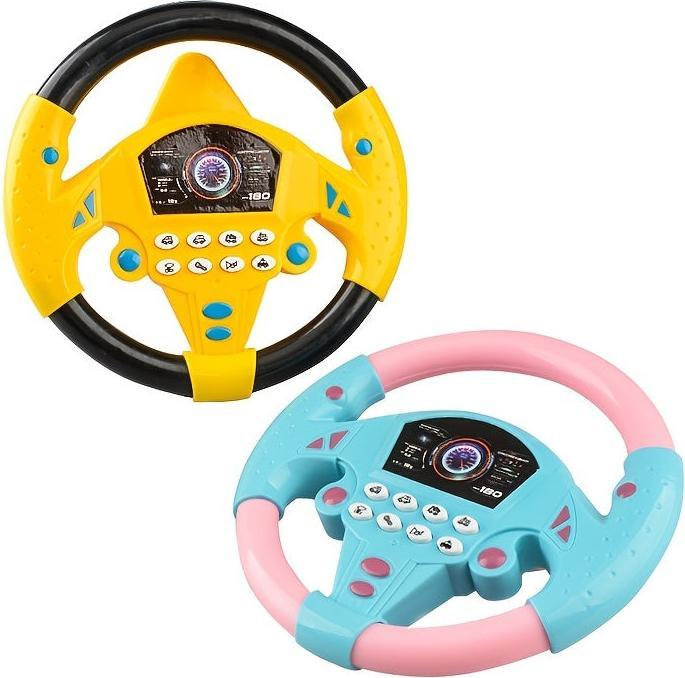 Produktbild Activity Board Co-Pilot Musik-Lenkradsimulationsspielzeug, Kinderspielzeug für die Früherziehung, elektronisches