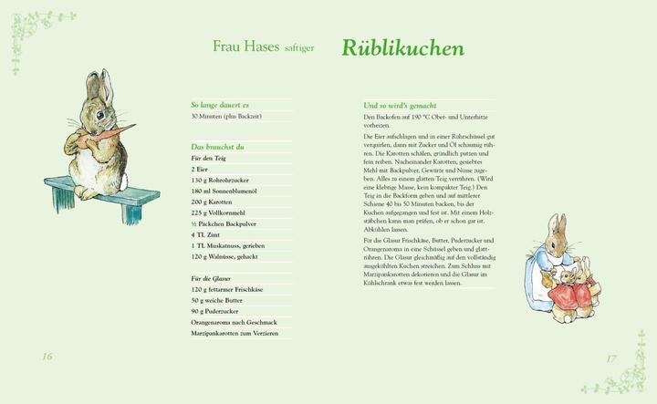 Actual product image Mein grosses Peter-Hase-Kochbuch. 40 leckere vegetarische Rezepte für Gross und Klein ab 6 Jahr (German, Beatrix Potter, 2022)