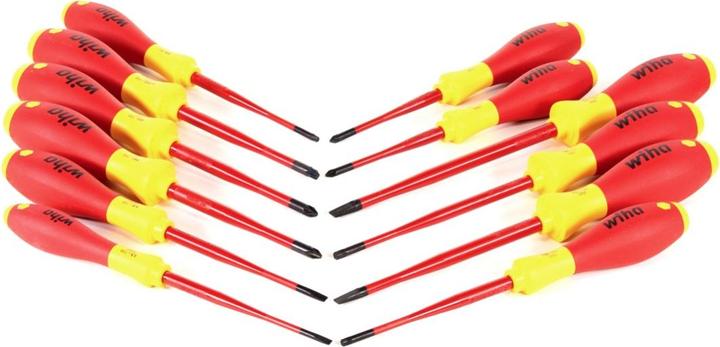 Actual product image Wiha Screwdriver set (Slotted screws, Torx (TX), Pozidriv cross recess (PZ), Phillipps cross recess (PH))