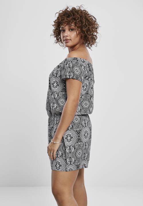 Immagine prodotto Urban Classics Tuta corta da donna AOP Off Shoulder (4XL)
