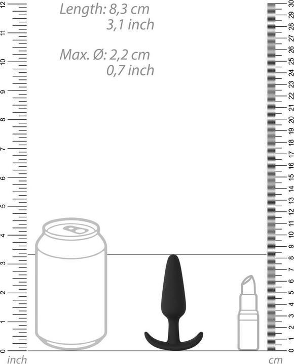 Actual product image Doc Johnson Slim Butt Plug