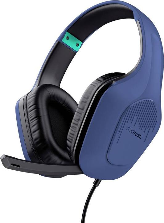 Trust GXT415B CASQUE ZIROX - BLEU (Filaire)