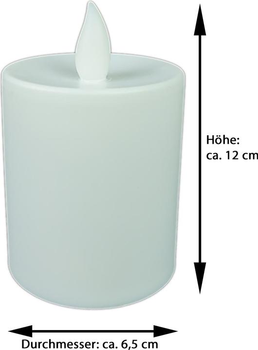 Actual product image Novaliv LED Candle Outdoor white Grave Lights LED with Battery Permanent Candle | LED Candles flickering (1 x)