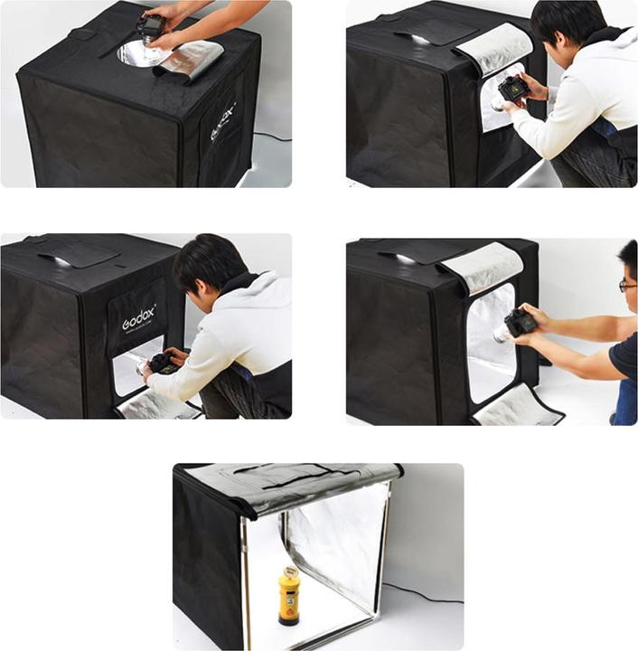 Godox Cube photo LED (Boîtier d'enregistrement)