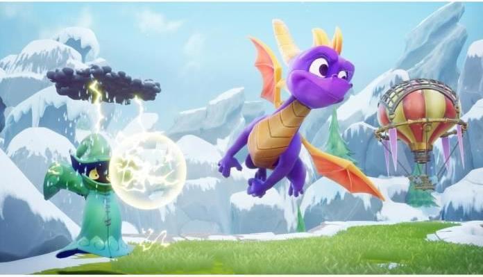 Actual product image Activision Spyro Reignited Trilogy (PS4, FR)