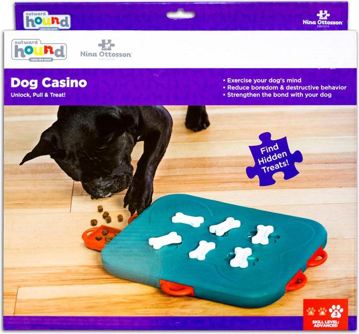 Actual product image Nina Ottosson Dog Casino (Intelligence toy dog)