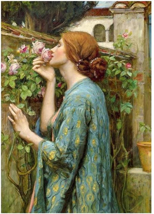 Immagine prodotto Enjoy Puzzle ENJOY-1386 - John William Waterhouse: L'anima della rosa, puzzle da 1000 pezzi (1000 pezzi)