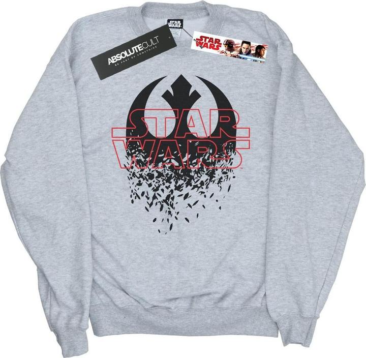 Star Wars The Last Jedi Shattered Emblem Sweatshirt Jungen