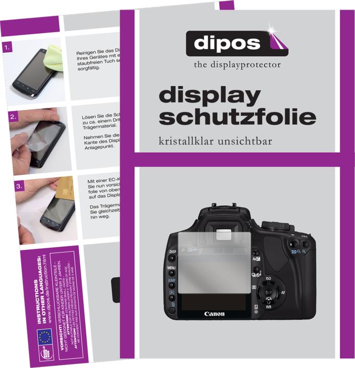 Image du produit Dipos Film de Protection d’écran Crystalclear (Protecteur d'écran, EOS 400D)