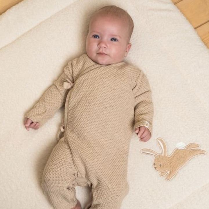 Actual product image Little Dutch Crawling blanket playpen insert reversible bunny rabbit