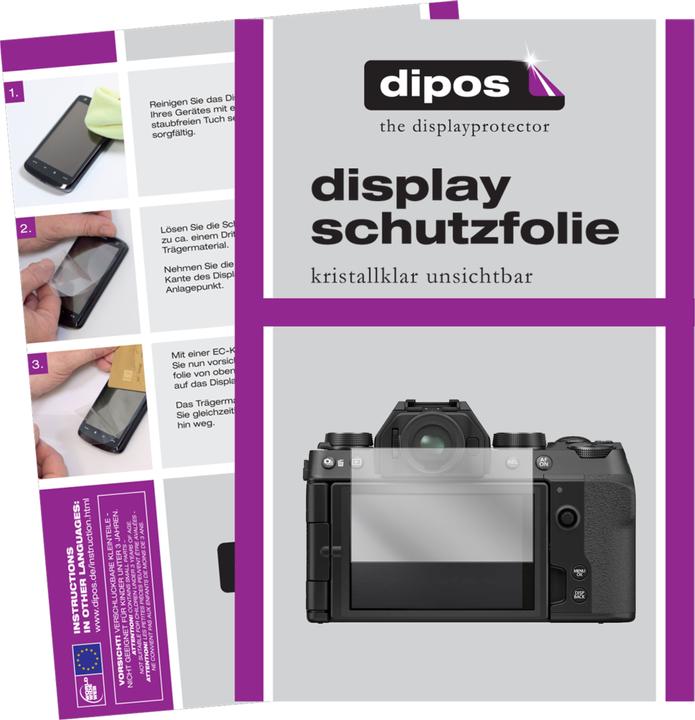 Dipos Screen Protector Crystalclear (Screen protector, Fujifilm X-S10)