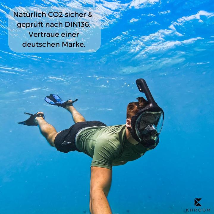 Actual product image Khroom Snorkel mask