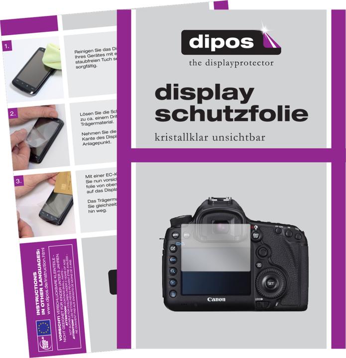 Actual product image Dipos Screen Protector Crystalclear (Screen protector, Canon EOS 5D Mark III)