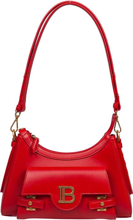Immagine prodotto Balmain b-buzz hobo leather shoulder bag red color