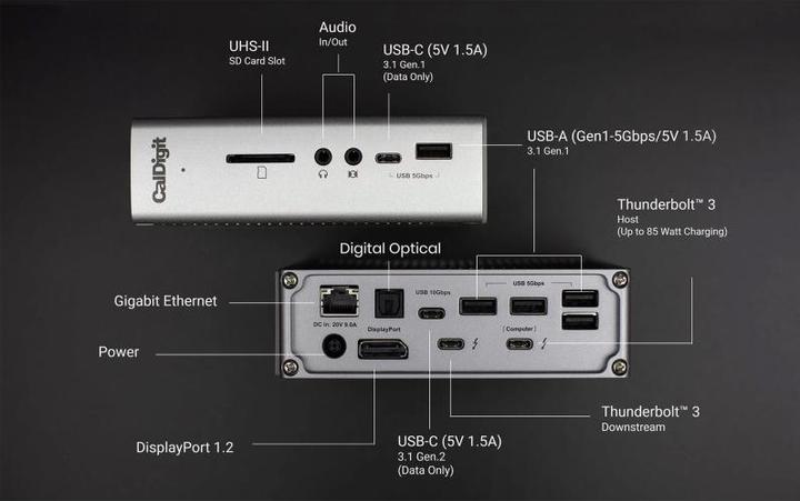 Immagine prodotto CalDigit TS3 Plus (Thunderbolt, 1 Porti)