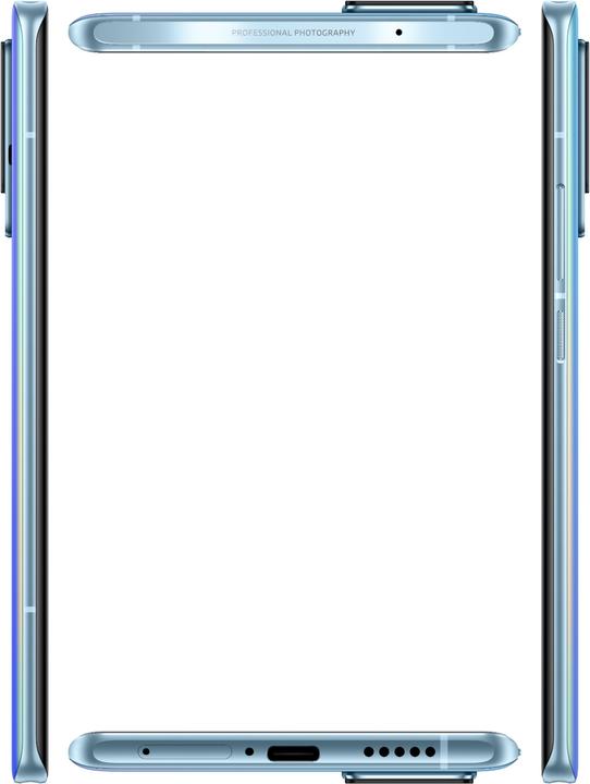 Actual product image Vivo X60 Pro 5G (256 GB, Shimmer Blue, 6.56", Dual SIM, 48 Mpx, 5G)