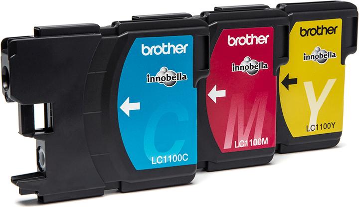 Actual product image Brother LC1100 Rainbow Pack (M, Y, C)