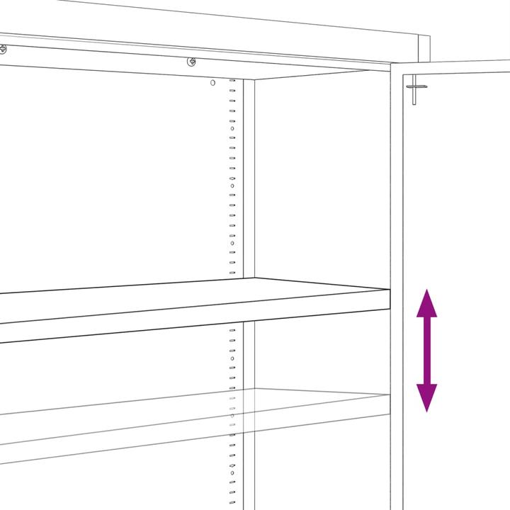 Produktbild VidaXL Bakarne (90 x 40 x 200 cm)