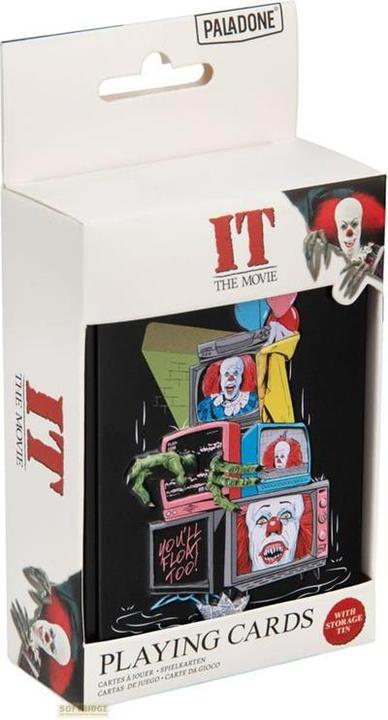 Actual product image Paladone Products Stephen King's Pennywise playing cards