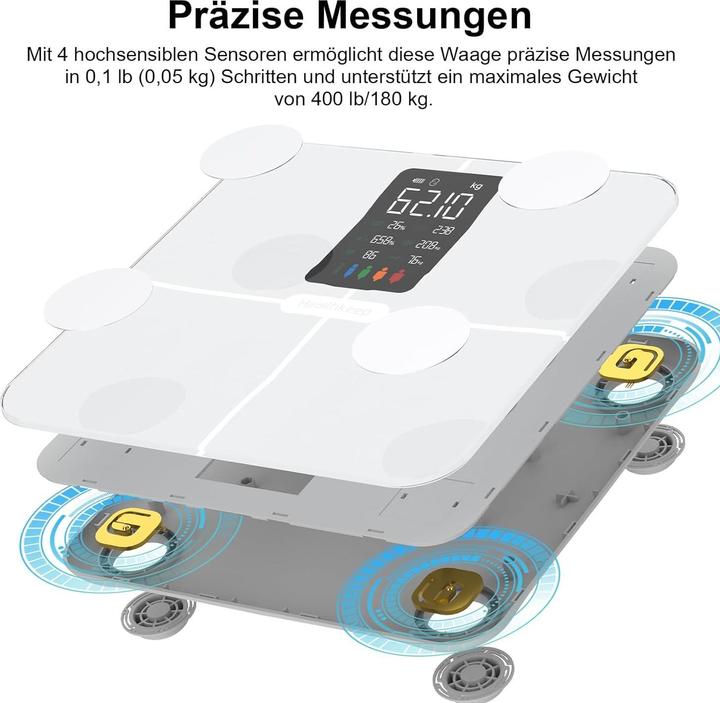 Immagine prodotto Healthkeep Bilancia digitale (180 kg)