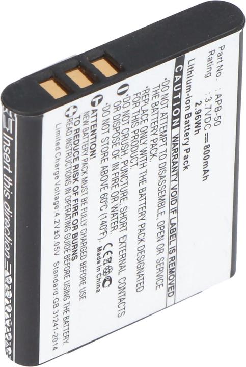 Actual product image AccuCell Battery APB-50 for Agfa Optima 147 APB-50 (Rechargeable battery)