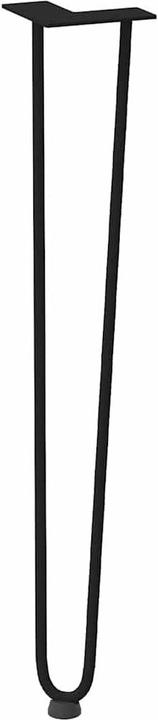 VidaXL Hairpin legs 4 pcs. black 72 cm solid steel Hairpin table leg