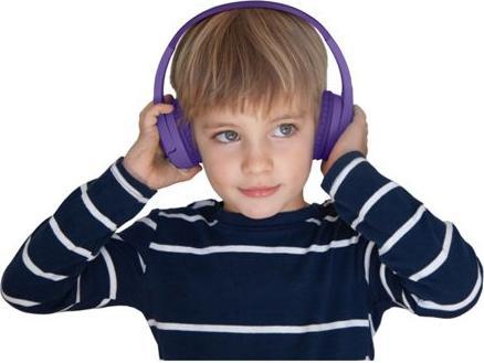 Image du produit Belkin Soundform Mini BT On-Ear Kinderk. USB-C lila AUD002hqPUV3