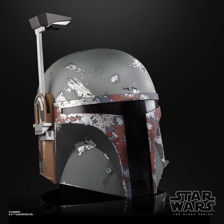 Image du produit Hasbro Star Wars Black Series casque électronique premium Boba Fett