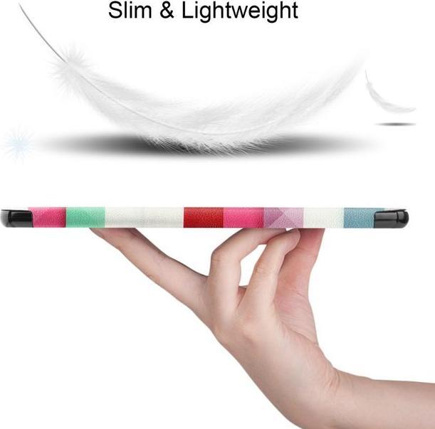 Produktbild MU Style Dreifach faltbare Hülle mit Muster (Huawei MatePad 11 (2021))