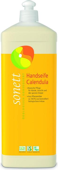 Produktbild Sonett Handseife Calendula Nachfüllflasche (Handseife Nachfüllpackung, 1000 ml)