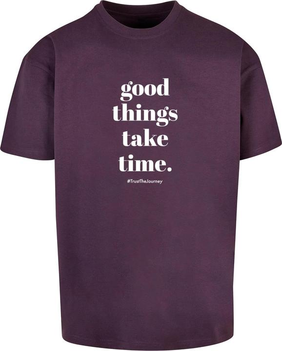 Merchcode Good Things Take Time Heavy Oversize Tee - 117181 (L)