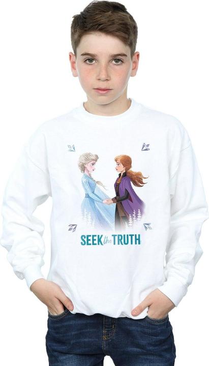 Immagine prodotto Disney Frozen 2 Elsa And Anna Seek The Truth Felpa Ragazzi (128)