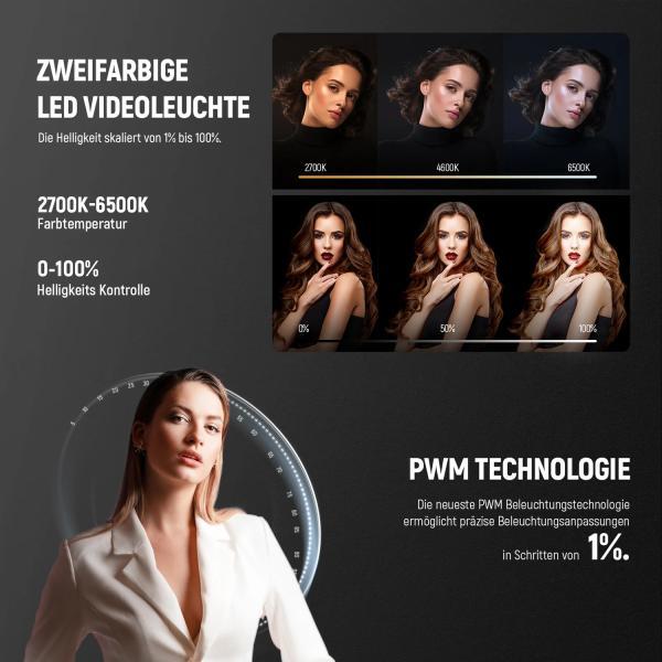 Produktbild Neewer Dauerlicht MS60B LED Foto-Videolicht (Videoleuchte)