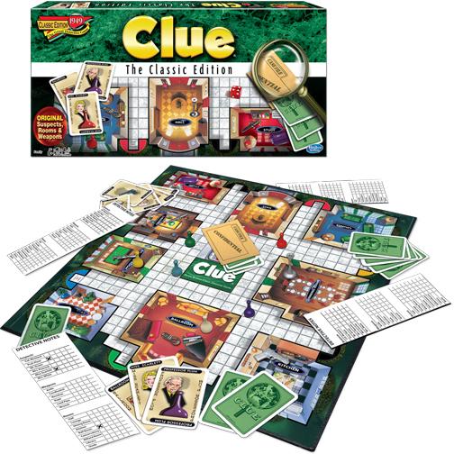 Actual product image Winning Moves Clue: The Classic Edition