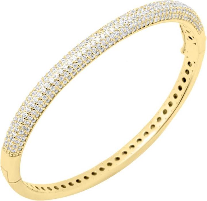 Actual product image Candy Mavi bangle, 925 sterling silver, gold-plated (925 sterling silver, 18k gold-plated)