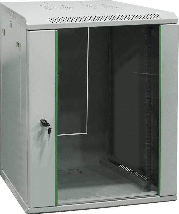 Image du produit Renkforce RF-NC-140 Coffret mural 48,30cm (19") (L x H x P) 600 x 816.2 x 450 mm 16 U Gris (16 HE, Rack 19 pouces)